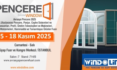 Windoline 23.Y�l�nda Eurasia Window 2025 Fuar�nda